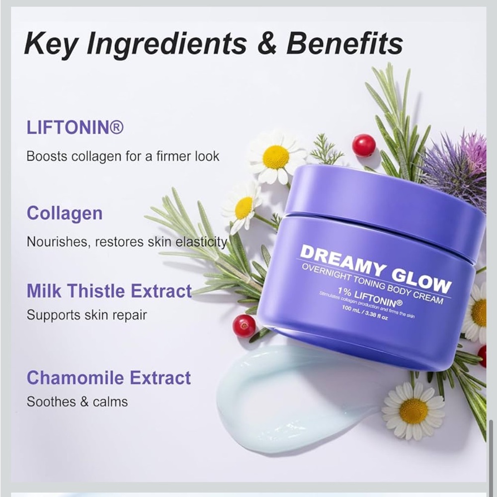 Dreamy Glow Overnight Toning Body Cream - Picture 6 of 7